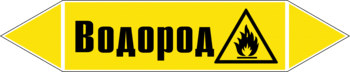 Маркировка трубопровода "водород" (пленка, 252х52 мм) - Маркировка трубопроводов - Маркировки трубопроводов "ГАЗ" - Магазин охраны труда ИЗО Стиль