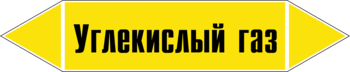 Маркировка трубопровода "углекислый газ" (пленка, 507х105 мм) - Маркировка трубопроводов - Маркировки трубопроводов "ГАЗ" - Магазин охраны труда ИЗО Стиль