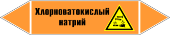 Маркировка трубопровода "хлорноватокислый натрий" (k10, пленка, 252х52 мм)" - Маркировка трубопроводов - Маркировки трубопроводов "КИСЛОТА" - Магазин охраны труда ИЗО Стиль